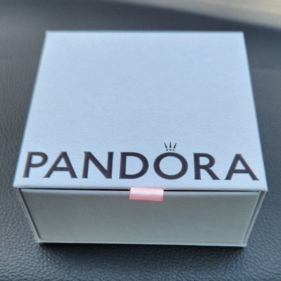 Pandora Moments Asymmetric Star Tbar Snake Chain Bracelet - Picture 3 of 4